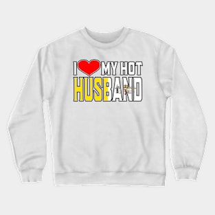 I Love My Hot Vatican Husband Crewneck Sweatshirt